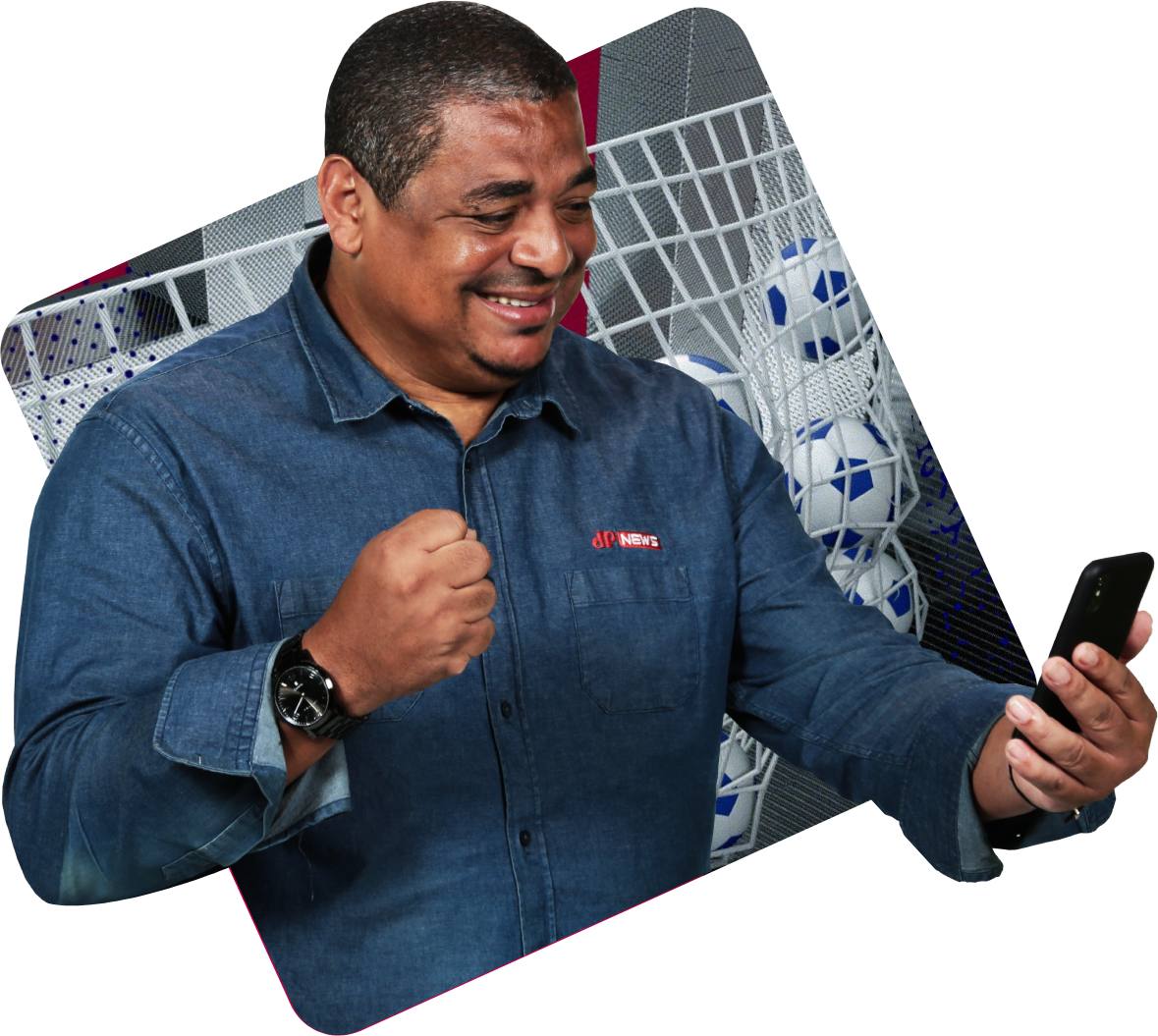 Referencia na transmissão do futebol